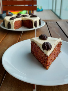 Foto principal de Carrot cake con frosting de queso crema