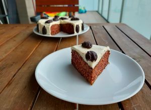 Foto principal de Carrot cake con frosting de queso crema