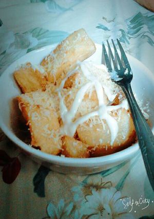 Foto resep Singkong Keju Pedas