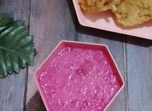 Foto resep Jus buah naga apel melon madu(naamema)
