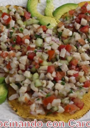 Una foto de Ceviche de pescado estilo Sinaloa