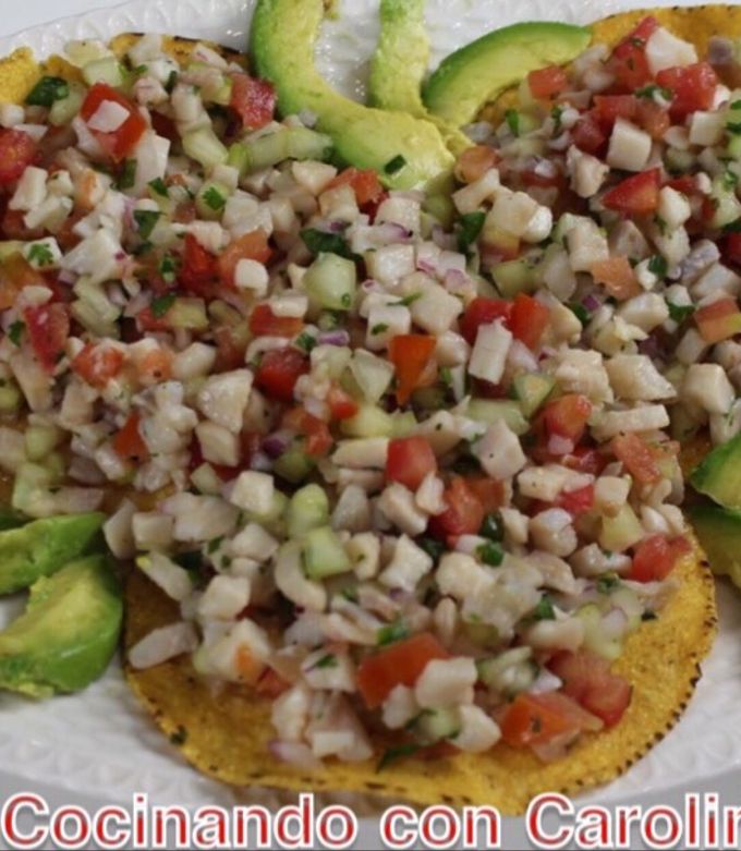 Una foto de Ceviche de pescado estilo Sinaloa