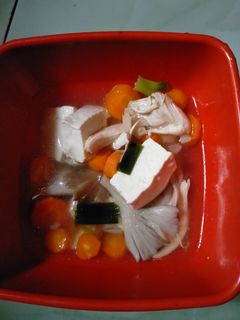 Foto resep Sup ayam tahu