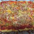 Pizza base de coliflor y patata