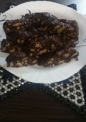 عکسی از دستور شکلات آلمانی بدون فر