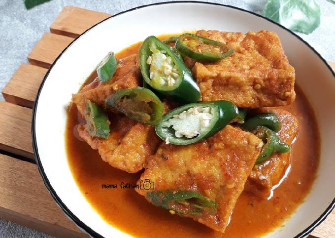 Resep Sayur Tahu Ala Warteg Oleh Mama Fathan - Cookpad