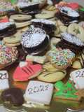 Biscotti decorati con ghiaccia