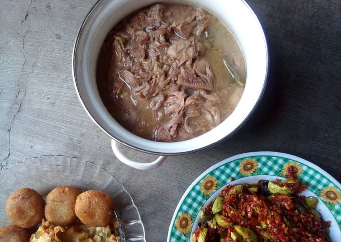 Cara Buat Jangan thewel (sayur nangka ndeso) Untuk Jualan