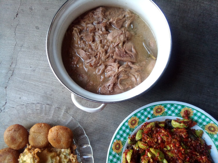 Cara Buat Jangan thewel (sayur nangka ndeso) Untuk Jualan