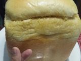 Roti super lembut montok pakai bread master