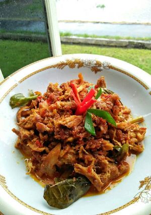 Foto resep Ayam Suwir Pedas Bumbu Bali 👍