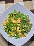 Tumis Buncis Telur