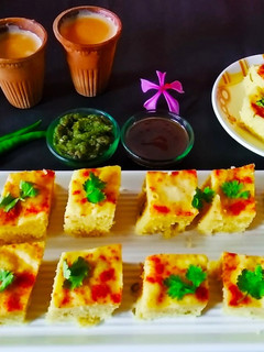 लाइव ढोकला (Live dhokla recipe in Hindi) रेसिपी मुख्य फोटो