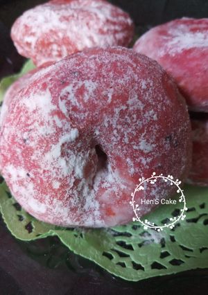 Foto resep Donat Buah Naga