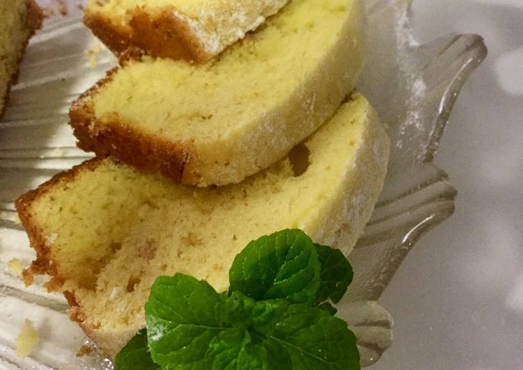 Simple Way to Prepare Homemade Lemon teacake ❤️