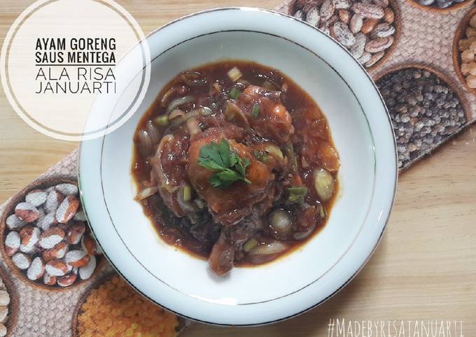 Bagaimana Menyiapkan Ayam Goreng Saus Mentega yang Bikin Ngiler