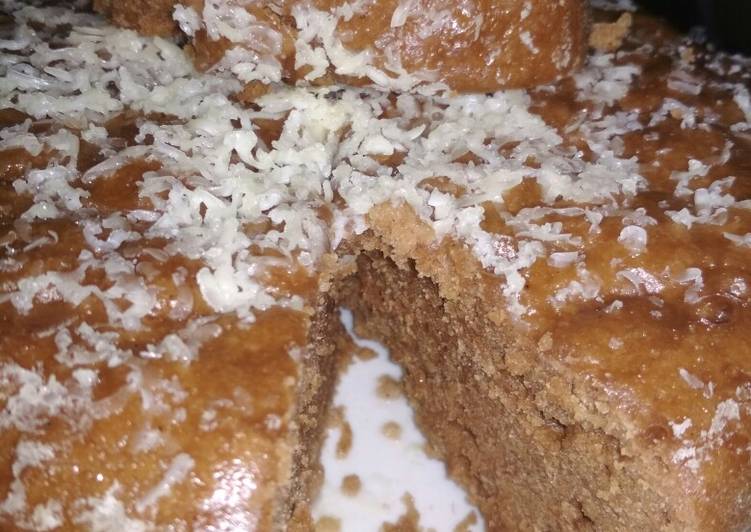 Cara Gampang Menyiapkan Energen eggless cake Anti Gagal