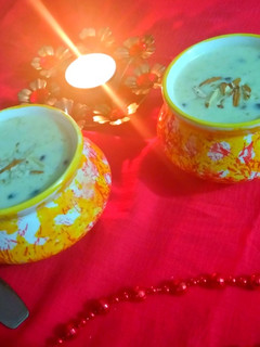 A picture of Thandai Kheer.