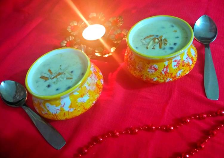 Simple Way to Prepare Any-night-of-the-week Thandai Kheer