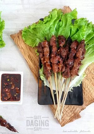 Foto resep Sate Daging Sapi #KitaBerbagi