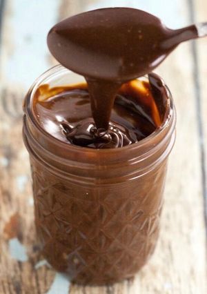 A picture of Chocolate Ganache.