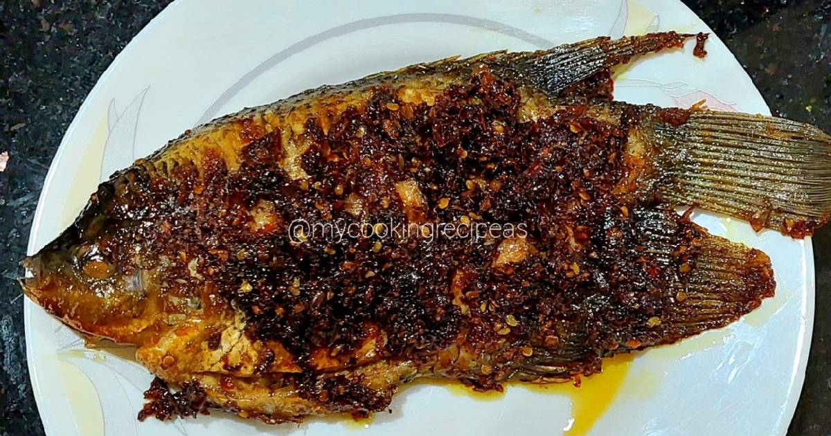 Resep Ikan Gurame Bakar Mentega Teflon Enak Dan Mudah Cookpad