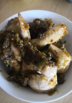 Foto resep Ayam cabe hijau