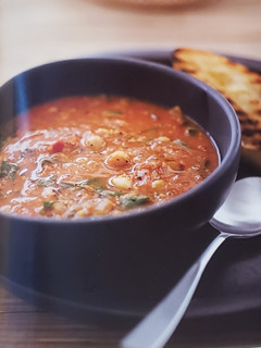 A picture of Chickpea Soup.