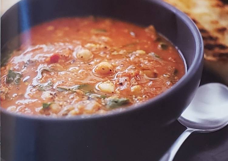 Steps to Make Homemade Chickpea Soup