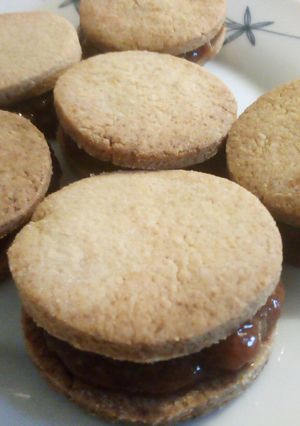 Linzer karika glutén- és tejmentesen recept fotója