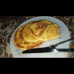 A picture of Fluffy pancakes.
