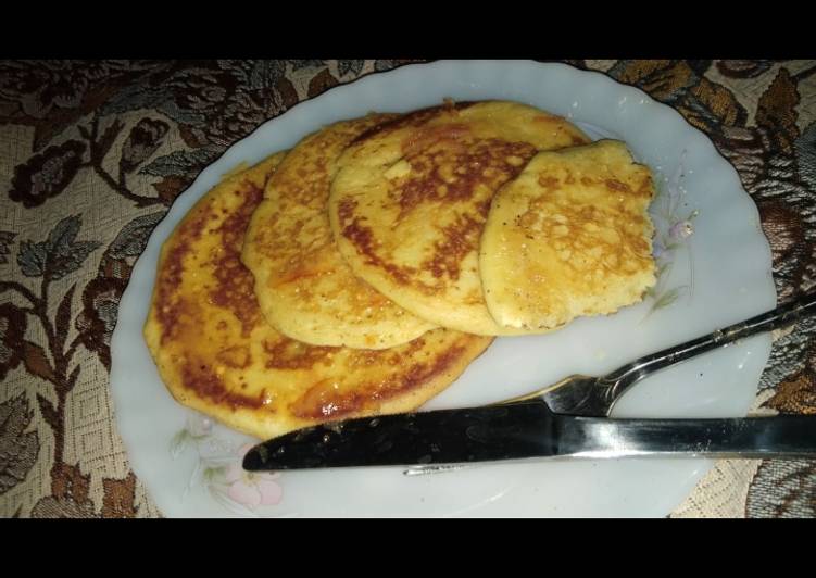 Simple Way to Make Homemade Fluffy pancakes