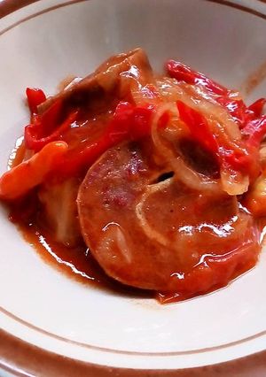 Foto resep Rolade sapi saus asam manis
