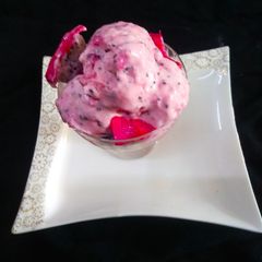 Dragon fruit ice- cream A picture of Dragon fruit ice- cream.