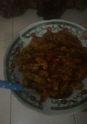 Foto resep Tempe balado pedas