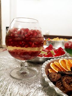 عکسی از دستور ژله یلدایی
