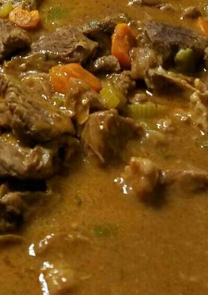 A picture of Beef stew.