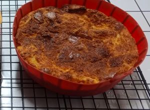 Gambar Puding Roti Bakar Air Fryer