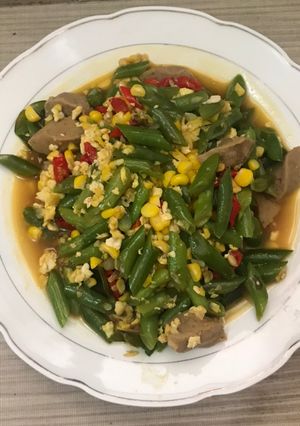 Foto resep Oseng Buncis Telur