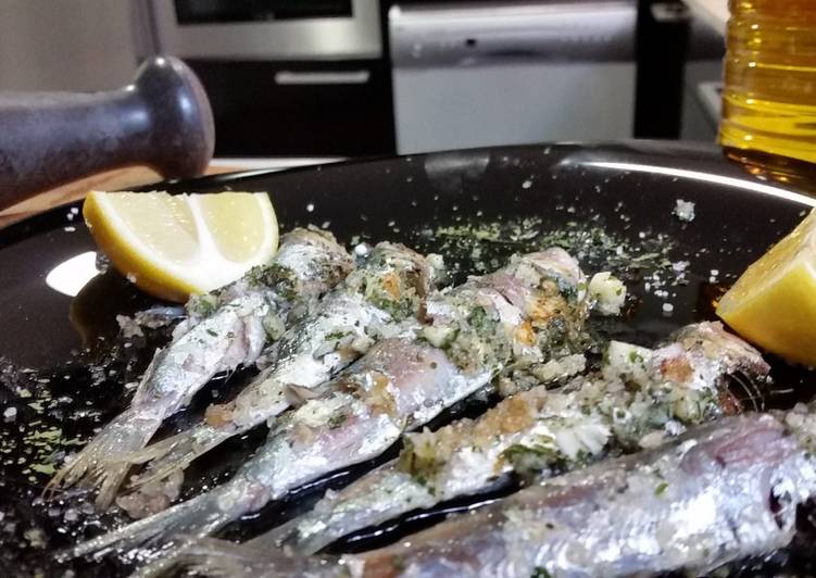 Sardinas a la plancha (para que no huelan)