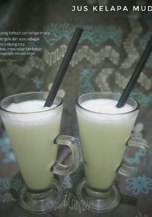 Foto resep Jus Kelapa Muda
