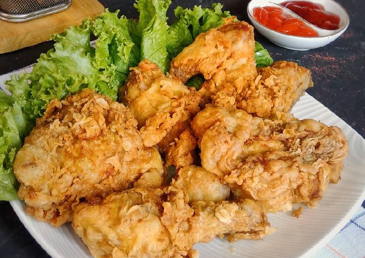 Langkah Mudah untuk Menyiapkan Chicken crispy Anti Gagal
