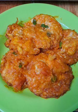 Foto resep Telur ceplok balado