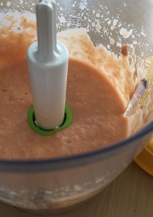 Una foto de “Paté” de atún y tomate