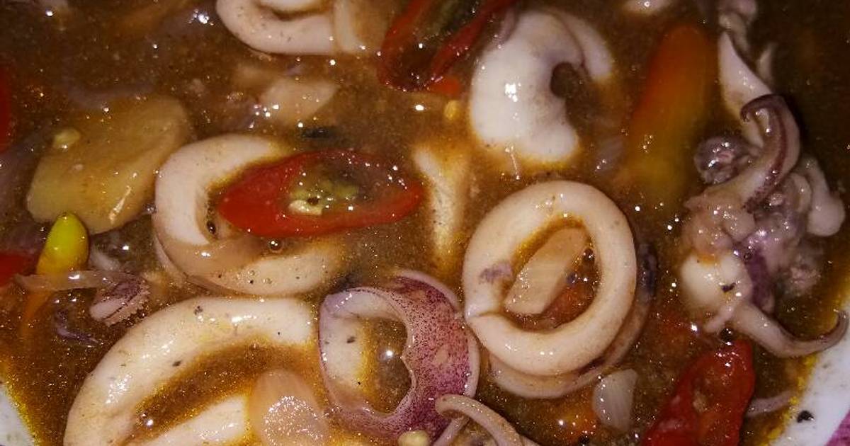 Resep Cumi Basah Saus Tiram Oleh Elisa Abdul Hamid Cookpad