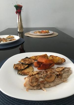 Foto de Filé de tilápia com Champignons