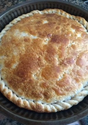 Una foto de Torta de atún facilísima