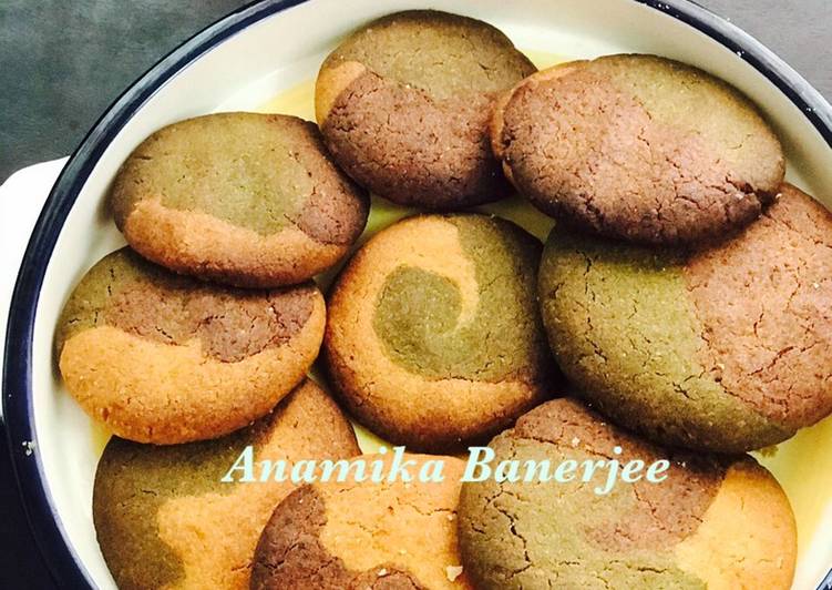 Neapolitan Butter Cookies