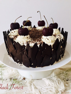 Foto resep Black Forest Gateau / Black Forest cake