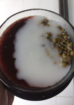 Foto resep Bubur kacang hijau ketan hitam